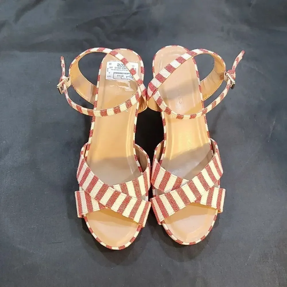 BRAND NEW AEROSOLES WOMEN'S PASTEL WEDGE SANDAL